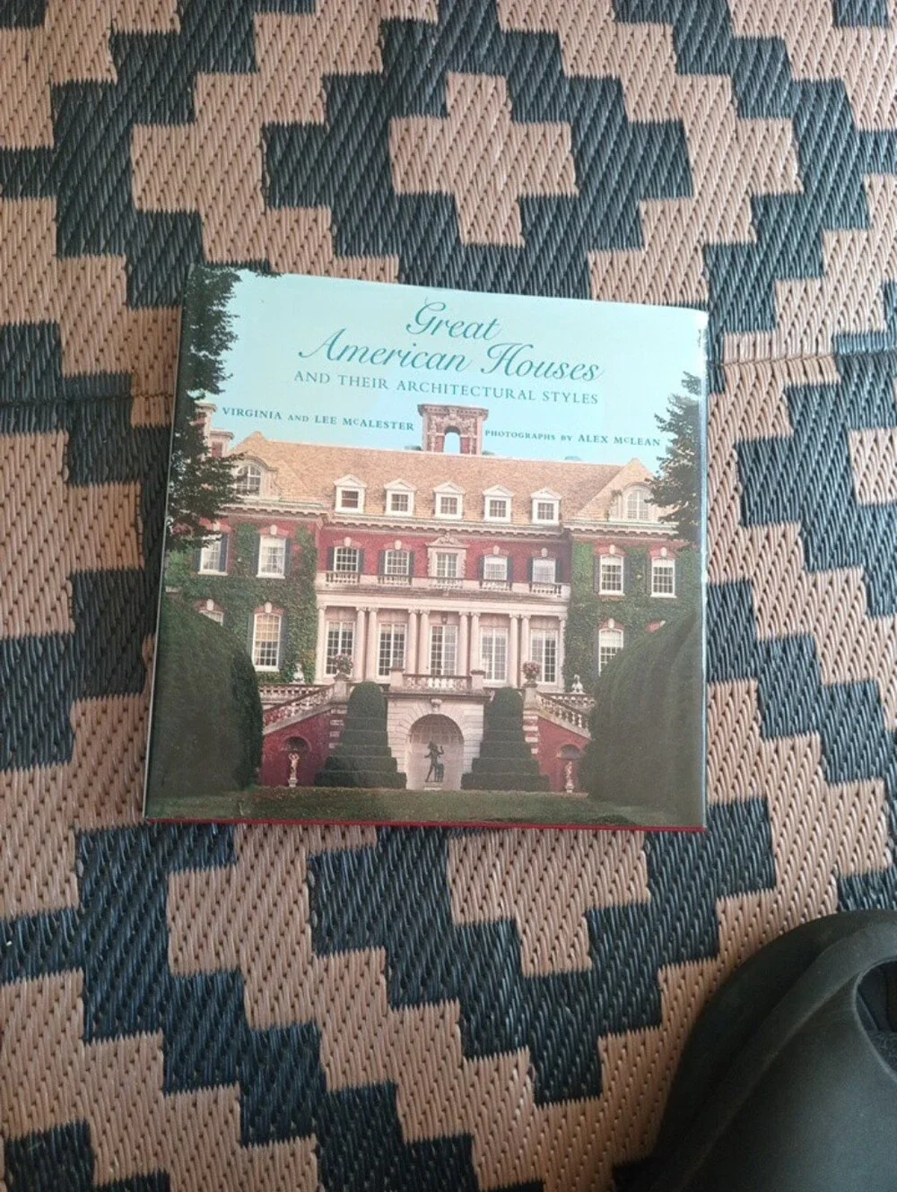 Great American Houses Hardcover Book - Pale Blue Cover